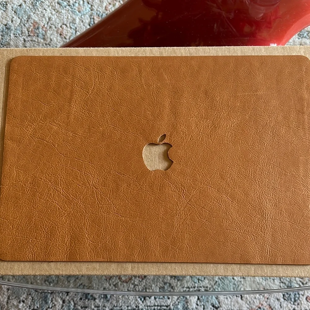 MacBook premium leather cover
